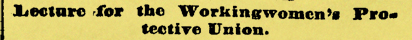 Labor Movement at the Great Hall, Cooper Union